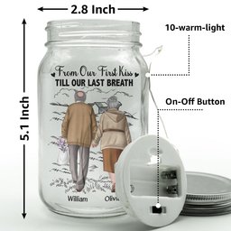 I Had You And You Had Me - Personalized Mason Jar Light - Photo 7