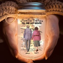 I Had You And You Had Me - Personalized Mason Jar Light - Photo 3