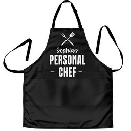 Personal Chef Grill Apron Funny Gifts For Him, Husband - Personalized Apron - Photo 2