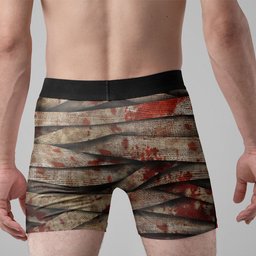 This Monster Belongs To Me - Personalized Photo Men's Boxer Briefs - Photo 2