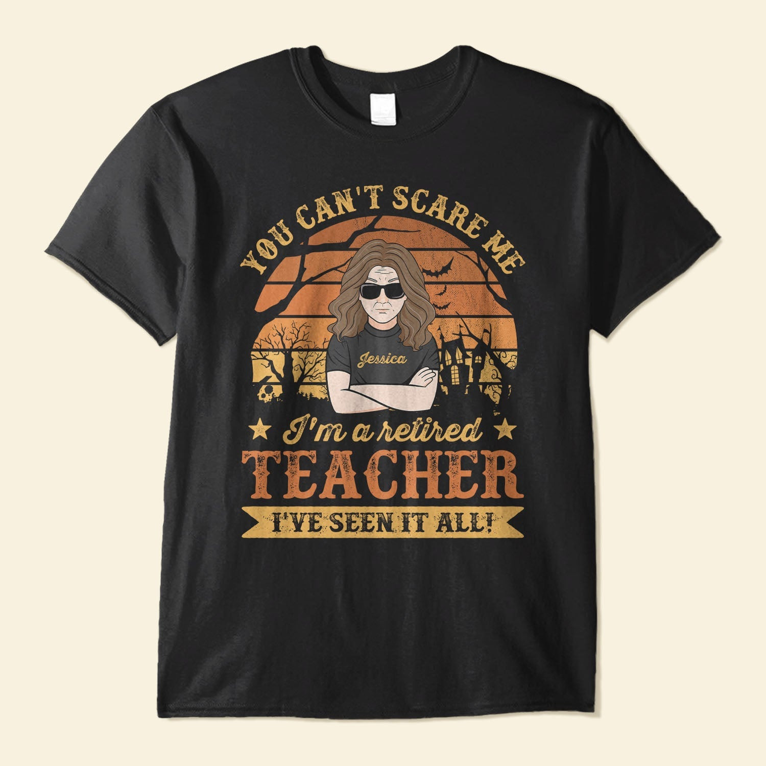 You Can't Scare Me, I've Seen It All - Personalized Shirt - Photo 1