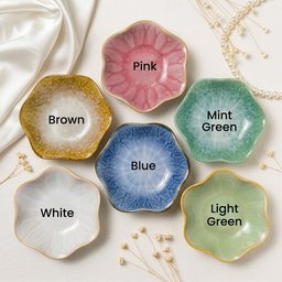 Birth Month Flower Gift For Her - Personalized Jewelry Dish - Photo 6