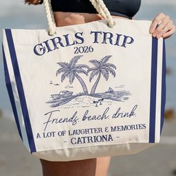 Girls Trip Summer - Personalized Beach Bag - Photo 5