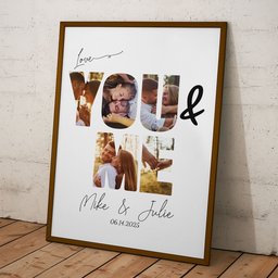 You & Me We Got This - For Couples, Anniversary, Valentine's Day Gifts - Personalized Photo Poster - Photo 2