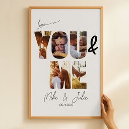 You & Me We Got This - For Couples, Anniversary, Valentine's Day Gifts - Personalized Photo Poster - Photo 4