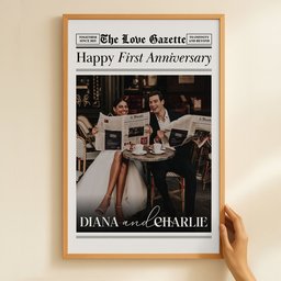 The Anniversary Times For Couples - Personalized Photo Poster - Photo 6