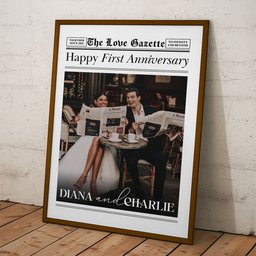The Anniversary Times For Couples - Personalized Photo Poster - Photo 5