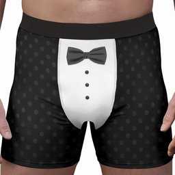 Property Of The Bride - Personalized Photo Men's Boxer Briefs - Photo 2