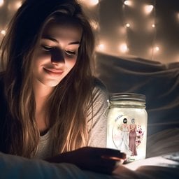 Wedding Gift Mom Thank You For Every Sacrifice - Personalized Mason Jar Light - Photo 5