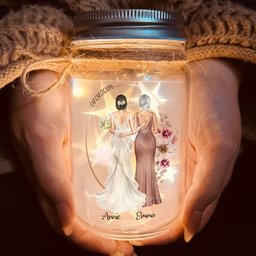 Wedding Gift Mom Thank You For Every Sacrifice - Personalized Mason Jar Light - Photo 2