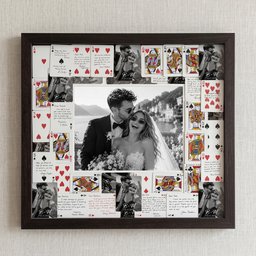 Personalized Wedding Guest Book Alternative - Custom Playing Cards Deck - Personalized Playing Cards - Photo 7