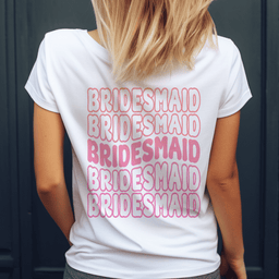 Bridesmaid Bride Ring Bachelorette Party Gift - Personalized Shirt - Photo 4