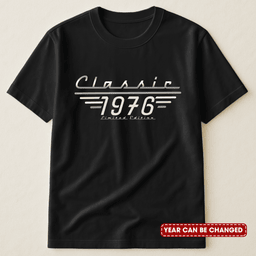 Classic Limited Edition - Birthday Gift, Vintage Old Age Gift For Him, Dad, Husband, Grandpa - Personalized Shirt - Photo 3