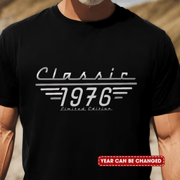 Classic Limited Edition - Birthday Gift, Vintage Old Age Gift For Him, Dad, Husband, Grandpa - Personalized Shirt - Photo 4