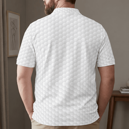 Best Dad By Par, Best Grandpa By Par - Personalized Polo Shirt - Photo 3