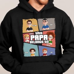 This Grandpa Belongs To - Personalized Shirt - Gift For Grandpa - Photo 6