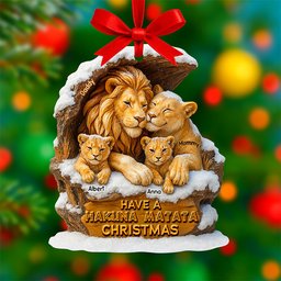 Majestic Family Christmas Ornament, Personalized Gifts For Family - Photo 2
