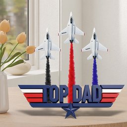 Top Dad Acrylic Plaque - Personalized Christmas Gifts For Dad - Photo 2
