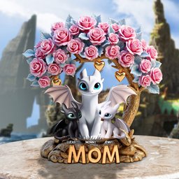 Personalized Gifts For Mom Dragon Plaque - Photo 3