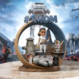 #1 Mom In The Universe – Personalized Christmas Gift For A Stellar Mommy - Photo 2