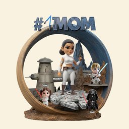#1 Mom In The Universe – Personalized Christmas Gift For A Stellar Mommy - Photo 4