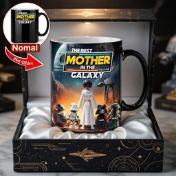 Cosmic Mom and Kids Magic Coffee Mug - Personalized Gifts For Mother - Photo 3