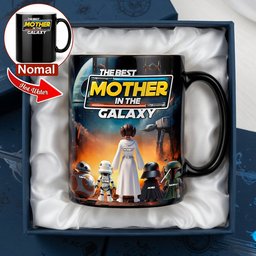 Cosmic Mom and Kids Magic Coffee Mug - Personalized Gifts For Mother - Photo 2