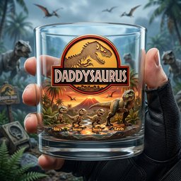 Dad & Kids Adventure Glass Mug Personalized Gifts For Dad - Photo 2