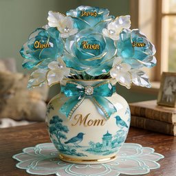 Toile De Jouy Mother Acrylic Plaque - Personalized Gifts For Mothers - Photo 6