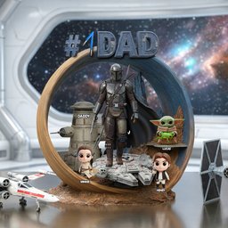 Strongest Dad Acrylic Plaque, Personalized Father's Day Gifts For Dad - Photo 1