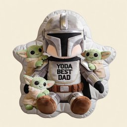 Best Dad Custom Shape Pillow - Personalized Gifts For Dads - Photo 3