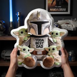Best Dad Custom Shape Pillow - Personalized Gifts For Dads - Photo 2