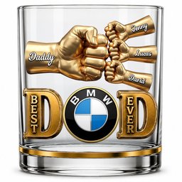 Best Dad Keepsake Glass Mug - Personalized Gifts For Dad - Photo 4