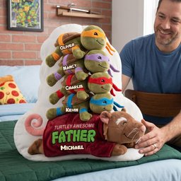 Legend Warrior Dad Squad Pillow - Personalized Gifts For Father's Day Pillow - Photo 2