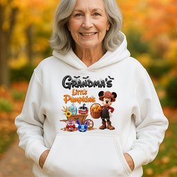 Halloween Grandma Shirt - Personalized Gifts For Grandma - Photo 4