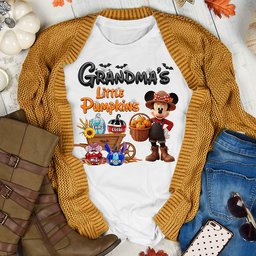 Halloween Grandma Shirt - Personalized Gifts For Grandma - Photo 2