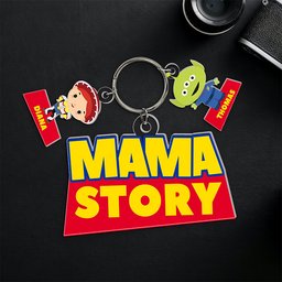 Mom Story Keychain - Personalized Christmas Gifts For Mom - Photo 3