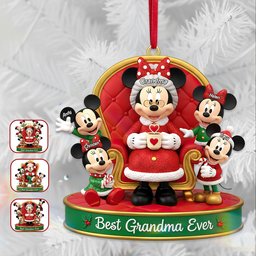 Personalized Gifts For Grandparent Christmas Ornament - Photo 1