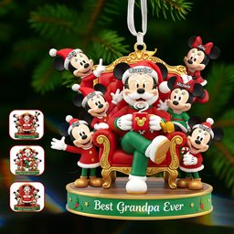 Personalized Gifts For Grandparent Christmas Ornament - Photo 2