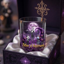 Dark Dad Glass Mug - Personalized Gifts For Father - Photo 4
