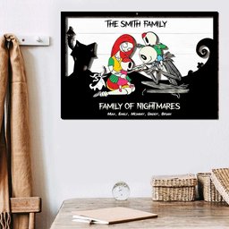 Horror Family Dad Mom 02QHDT180423 Personalized Layers Wood Sign - Photo 2
