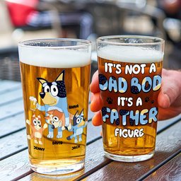 Personalized Gifts For Dad Beer Glass - Photo 3