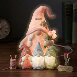 Gnome Mom Light Box Personalized Gifts For Mom - Photo 2