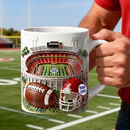 Game Day Stadium Coffee Mug - Personalized Gift For Sporty Lovers - Photo 2