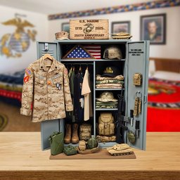 Military 250th Anniversary Personal Locker Plaque - Personalized Gifts For Veteran 051qhtn300625 MR - Photo 2