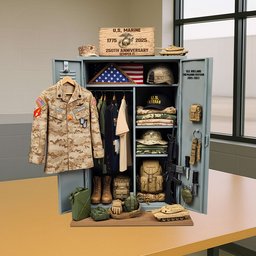 Military 250th Anniversary Personal Locker Plaque - Personalized Gifts For Veteran 051qhtn300625 MR - Photo 3