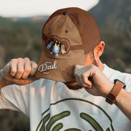 Best Dog Dad Classic Cap - Personalized Gifts For Father - Photo 3
