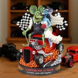Anniversary On Hot Car Plaque - Personalized Gifts For Couple - Photo 3