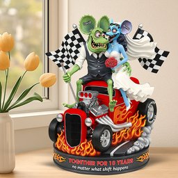 Anniversary On Hot Car Plaque - Personalized Gifts For Couple - Photo 2