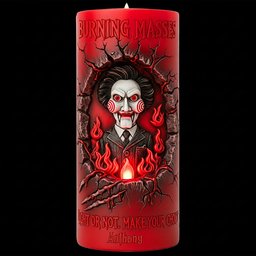 Branding From Classic Slashers LED Candle - Personalized Gifts For Horror Fans - Photo 3